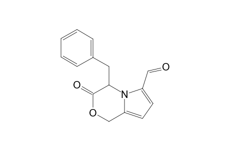 3-OXO-4-BENZYL-3,4-DIHYDRO-1-H-PYRROLO-[2.1-C]-OXAZINE-6-METHYLAL