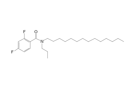 Benzamide, 2,4-difluoro-N-propyl-N-tetradecyl-