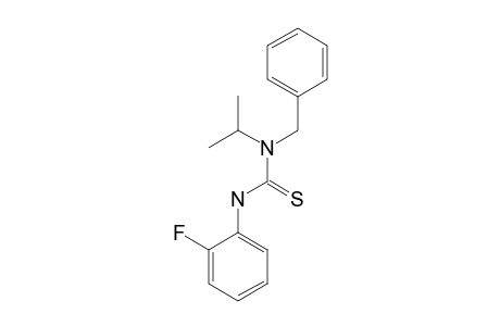 1-benzyl-3-(o-fluorophenyl)-1-isopropyl-2-thiourea