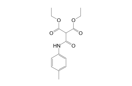 Diethyl 2-(4-toluidinocarbonyl)malonate