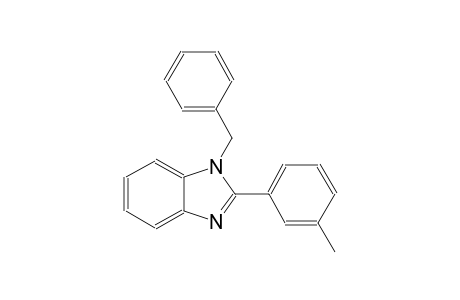 1H-benzimidazole, 2-(3-methylphenyl)-1-(phenylmethyl)-