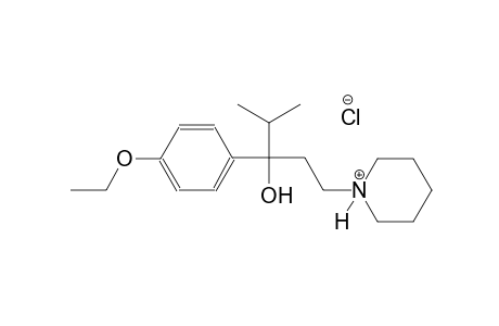 piperidinium, 1-[3-(4-ethoxyphenyl)-3-hydroxy-4-methylpentyl]-, chloride