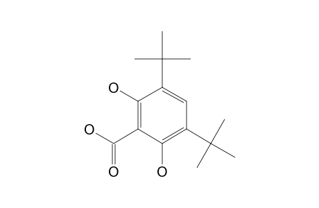 3,5-di-tert-butyl-gamma-resorcylic acid