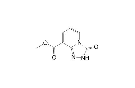 2,3-DIHYDRO-3-OXO-s-TRIAZOLO[4,3-a]PYRIDINE-8-CARBOXYLIC ACID, METHYL ESTER