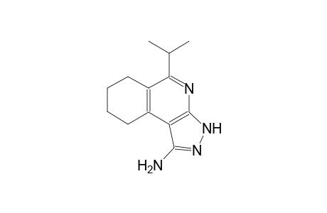 3H-pyrazolo[3,4-c]isoquinolin-1-amine, 6,7,8,9-tetrahydro-5-(1-methylethyl)-