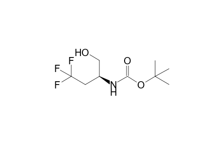 (2S)-2-(TERT.-BUTOXYCARBONYL)-AMINO-4,4,4-TRIFLUOROBUTAN-1-OL
