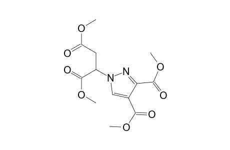 1H-Pyrazole-3,4-dicarboxylic acid, 1-[3-methoxy-1-(methoxycarbonyl)-3-oxopropyl]-, dimethyl ester