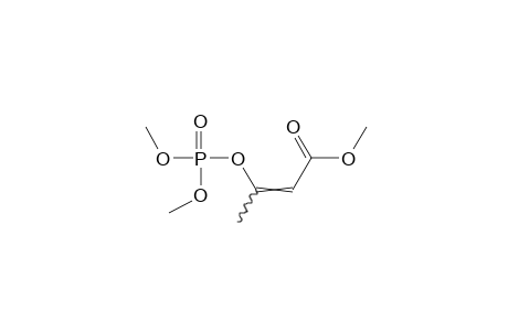 CROTONIC ACID, 3-HYDROXY-, METHYL ESTER DIMETHYL PHOSPHATE, TRANS-,