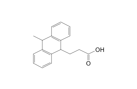 3-(10-Methyl-9,10-dihydro-9-anthracenyl)propanoic acid