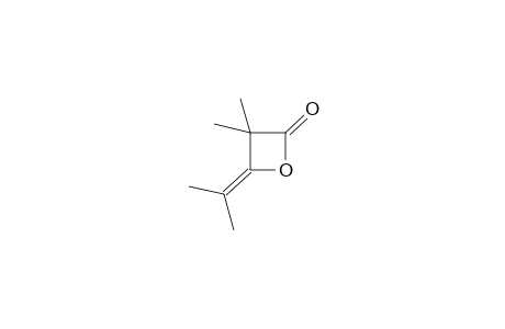 3,3-dimethyl-4-isopropylidene-2-oxetanone