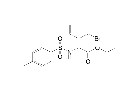 Ethyl 3-(bromomethyl)-2-([(4-methylphenyl)sulfonyl]amino)-4-pentenoate