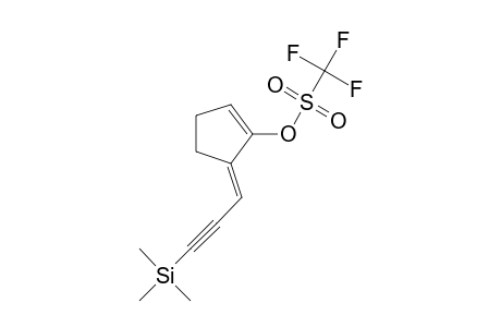 (Z)-5-[3-(TRIMETHYLSILYL)-2-PROPYNYLIDENE]-1-CYCLOPENTENYL-TRIFLUOROMETHANESULFONATE