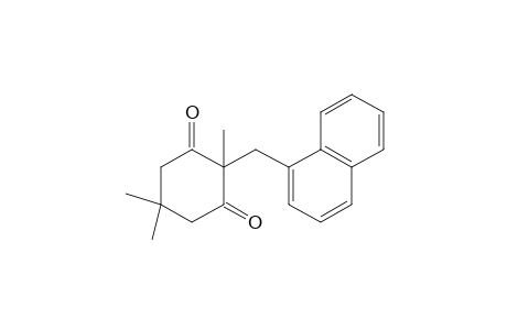 2-(1-naphthylmethyl)-2,5,5-trimethyl-1,3-cyclohexanedione