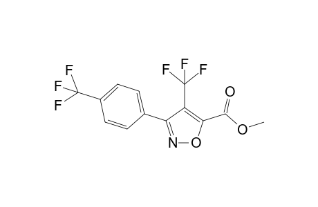 METHYL-4-(TRIFLUOROMETHYL)-3-[4-(TRIFLUOROMETHYL)-PHENYL]-5-ISOXAZOLE-CARBOXYLATE