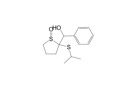 2-(1-Hydroxy-1-phenylmethyl)-2-(isopopylthio-thiolane 1-oxide isomer