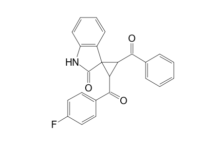 2-Benzoyl-3-(4-fluorobenzoyl)spiro[cyclopropane-1,3'-indol]-2'(1'H)-one