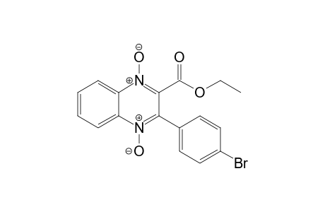 2-(CARBOETHOXY)-3-(4'-BROMO)-PHENYLQUINOXALINE-1,4-DIOXIDE