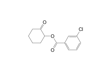 2-[(3-Chlorobenzoyl)oxy]cyclohexanone