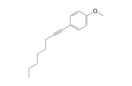 1-Methoxy-4-(oct-1'-ynyl)-benzene