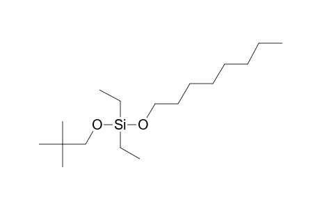 Silane, diethylneopentyloxyoctyloxy-