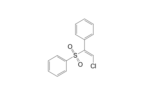 [(Z)-2-chloro-1-phenylethenyl]sulfonylbenzene