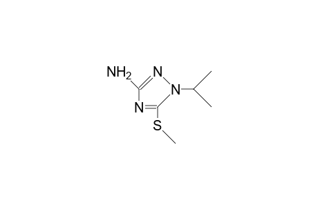5-Amino-2-isopropyl-3-methylthio-1,2,4-triazole