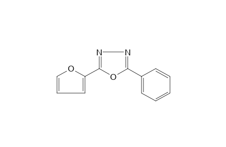 2-(2-furyl)-5-phenyl-1,3,4-oxadiazole