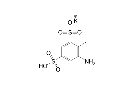 5-amino-4,6-dimethyl-m-benzenedisulfonic acid, monopotassium salt