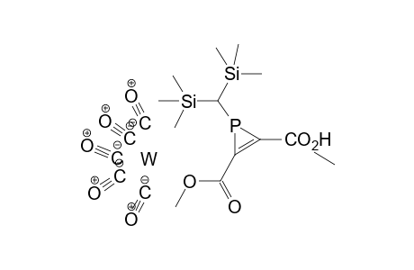 Tungsten dimethyl 1-[bis(trimethylsilyl)methyl]phosphirene-2,3-dicarboxylate pentacarbonyl