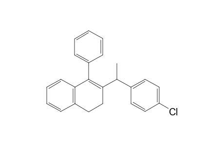 3-(1-(4-Chlorophenyl)ethyl)-4-phenyl-1,2-dihydronaphthalene