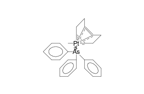 Methyl-triphenyl-arsino-(.pi.-cycloocta-1,5-dienyl)-platinum cation