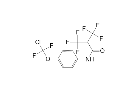 N-[4-(Chloro-difluoro-methoxy)-phenyl]-3,3,3-trifluoro-2-trifluoromethyl-propionamide