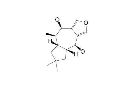 4,4A,5,6,7,7A,8,9-OCTAHYDRO-4,9-DIHYDROXY-6,6,8-TRIMETHYLAZULENO-[5,6-C]-FURANE