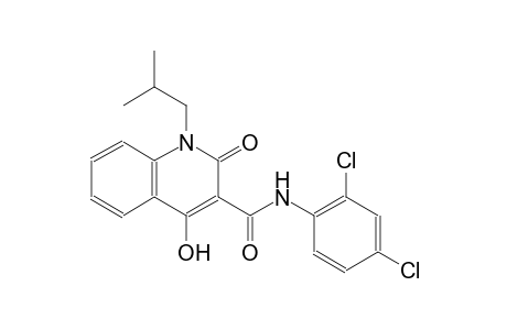 N-(2,4-dichlorophenyl)-4-hydroxy-1-isobutyl-2-oxo-1,2-dihydro-3-quinolinecarboxamide