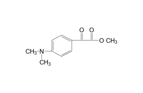 [p-(dimethylamino)phenyl]glyoxylic acid, methyl ester