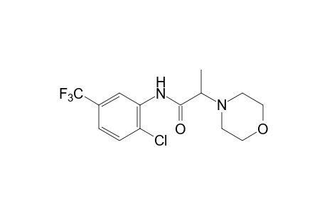 6'-chloro-alpha,alpha,alpha-trifluoro-4-morpholinepropiono-m-toluidide
