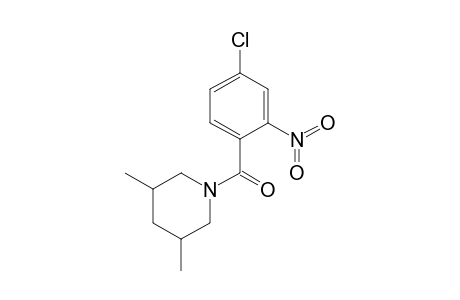 Piperidine, 1-(4-chloro-2-nitrobenzoyl)-3,5-dimethyl-