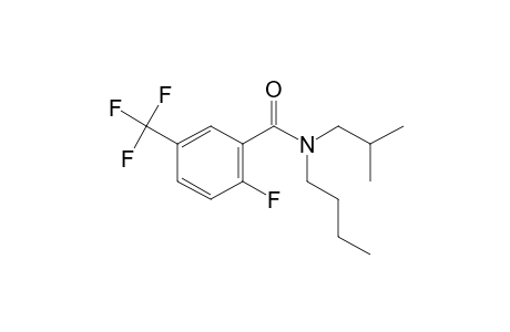 Benzamide, 2-fluoro-5-trifluoromethyl-N-butyl-N-isobutyl-