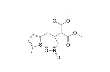 Dimethyl [2-(5-methyl-2-thienyl)-1-(nitromethyl)ethyl]malonate