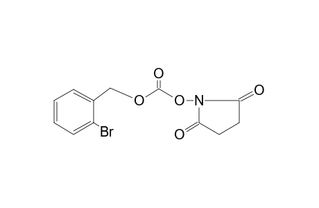 N-(carboxyoxy)succinimide, o-bromobenzyl ester