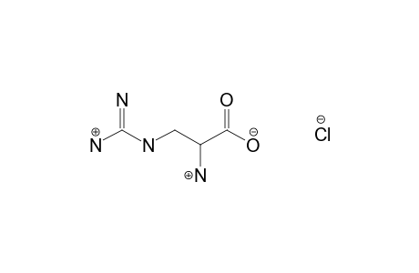 3-GUANIDINO-L-ALANINE, MONOHYDROCHLORIDE