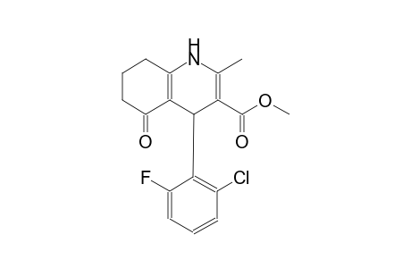 3-quinolinecarboxylic acid, 4-(2-chloro-6-fluorophenyl)-1,4,5,6,7,8-hexahydro-2-methyl-5-oxo-, methyl ester