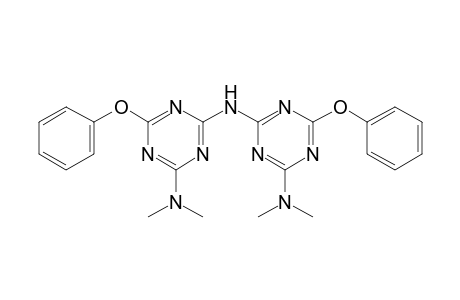 2,2'-iminobis[4-dimethylamino-6-phenoxy-s-triazine]