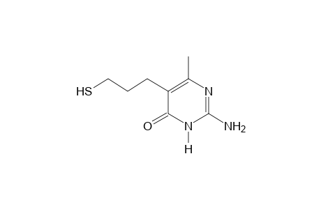 2-amino-5-(3-mercaptopropyl)-6-methyl-4(3H)-pyrimidinone