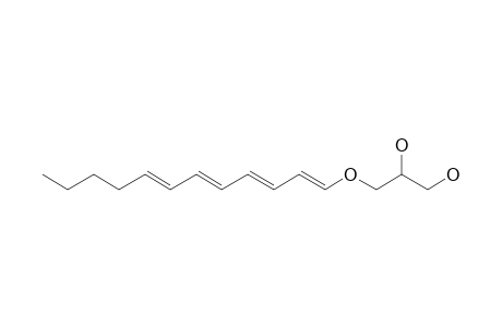 3-[(1E,3E,5E,7E)-dodeca-1,3,5,7-tetraenoxy]propane-1,2-diol