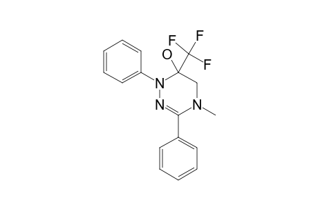 6-TRIFLUOROMETHYL-1,4,5,6-TETRAHYDRO-4-METHYL-1,3-DIPHENYL-1,2,4-TRIAZIN-6-OL