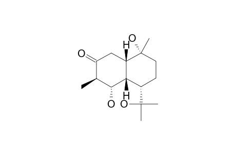 5-ALPHA,10-ALPHA,11-TRIHYDROXYAMORPHAN-3-ONE