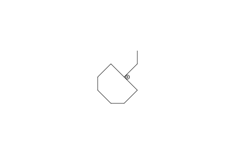 1-Ethyl-cycloheptyl cation