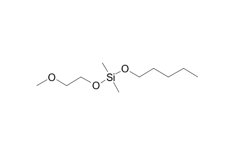 Silane, dimethyl(2-methoxyethoxy)pentyloxy-