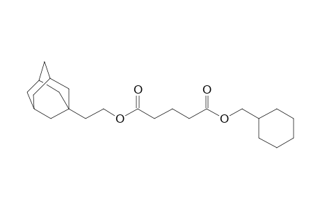 Glutaric acid, 2-(adamant-1-yl)ethyl cyclohexylmethyl ester